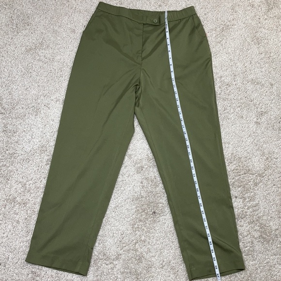Allison Daley Olive Pants 😻 - Size 10p (pe… - Picture 12 of 17